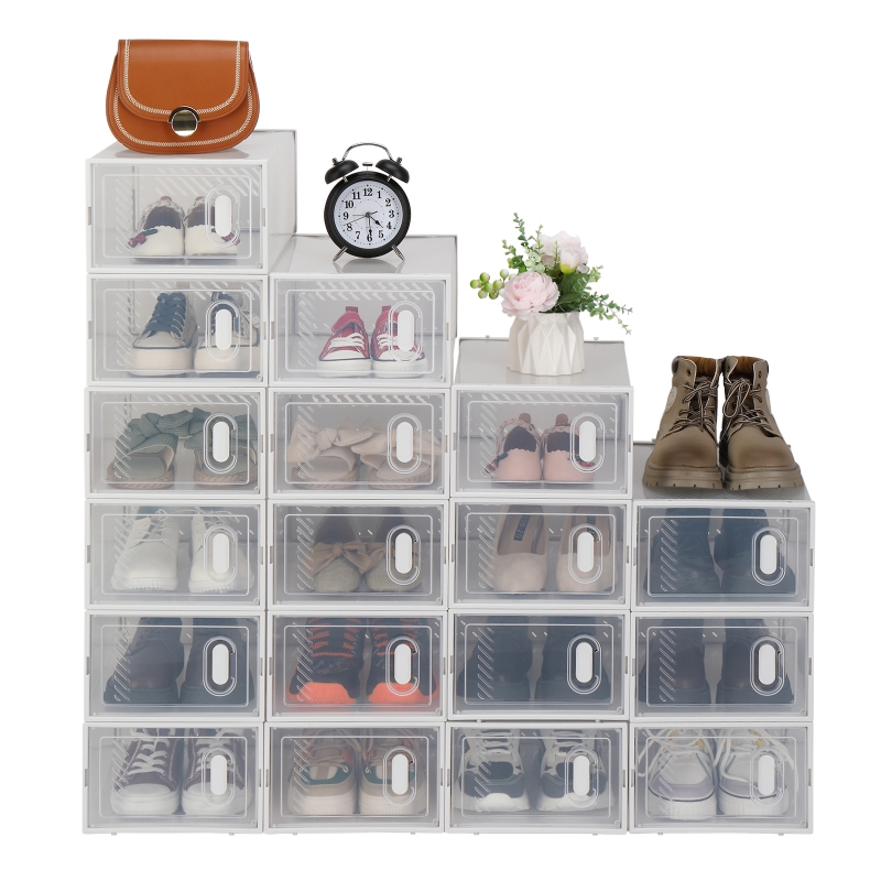 Clear sneaker containers shop