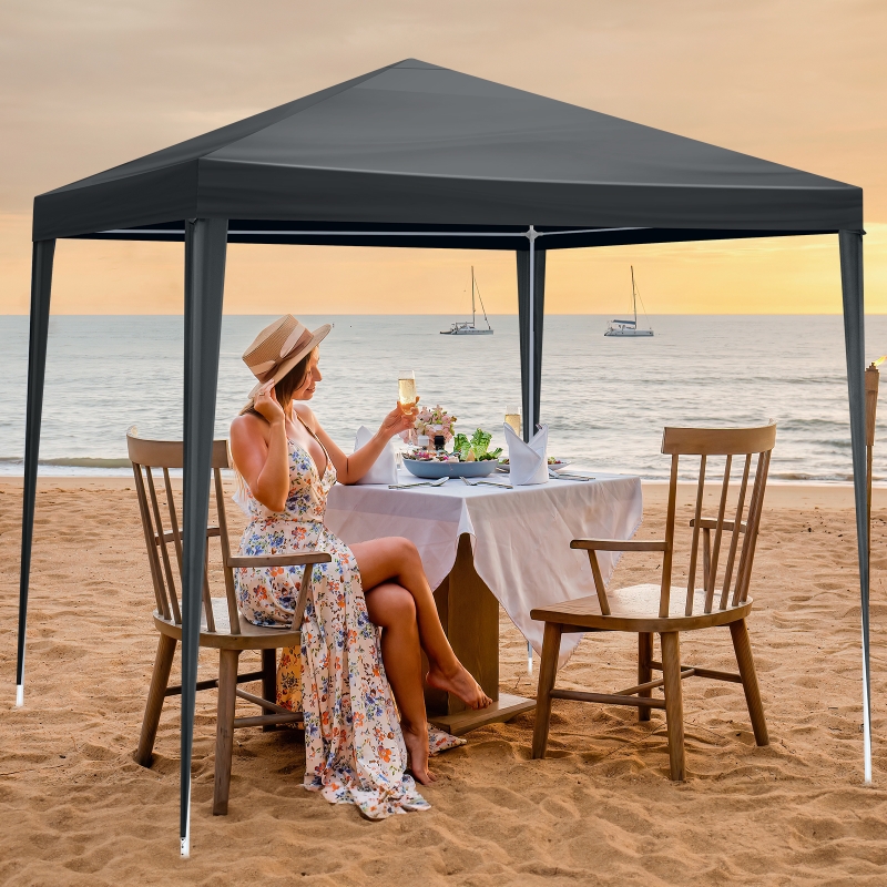 Suntime 12x12 Instant Pop Up Gazebo Canopy Tent Shelter with Solar LED Lights, Zippered Mesh Mosquito Netting, Wheeled Roller Carry Bag, Bonus Weight