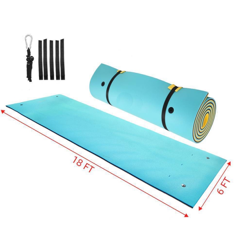 Winado 18 ft x 6 ft Floating Mat, Lake Floats Foam Pad, for Water